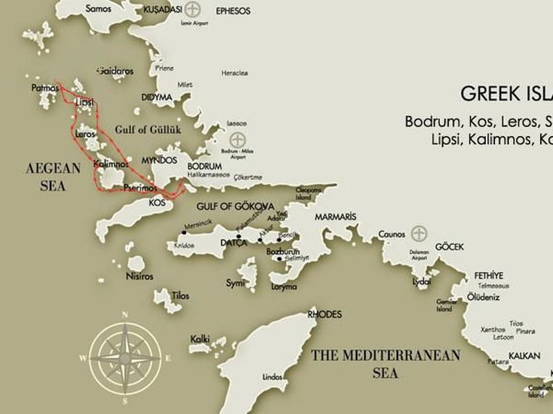 Bodrum - Kuzey Yunan Adalari